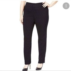 Charter Club | Black Polkadot Pants